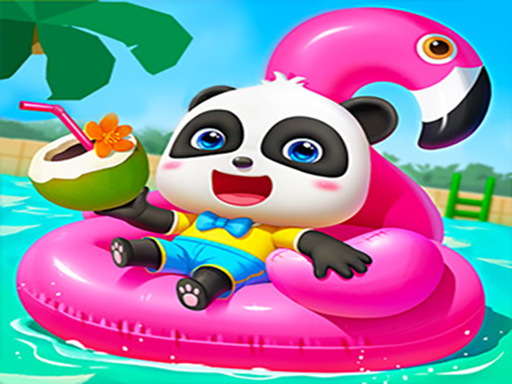 Baby Panda Summer Vacation img